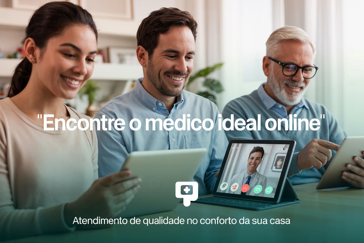 escolher médico para atendimento online